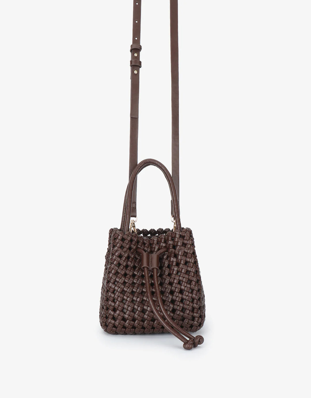 Perrie Bucket Woven Mini Bag