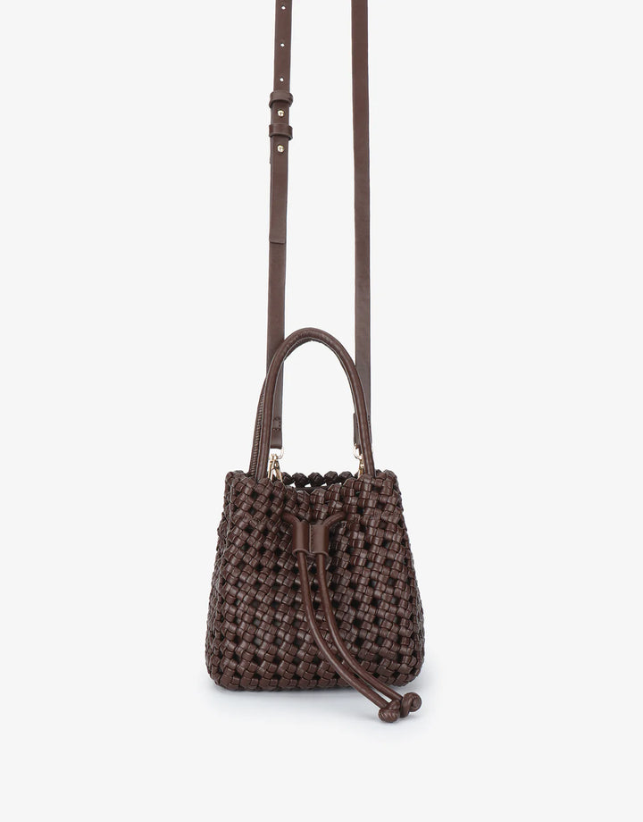 Perrie Bucket Woven Mini Bag