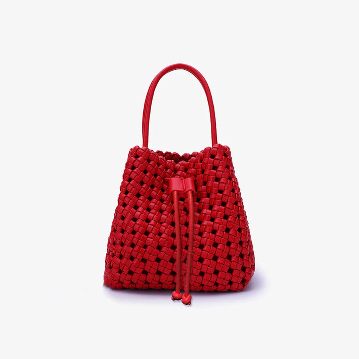 Perrie Bucket Woven Mini Bag