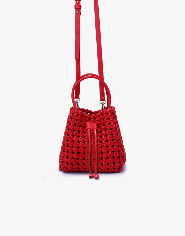 Perrie Bucket Woven Mini Bag