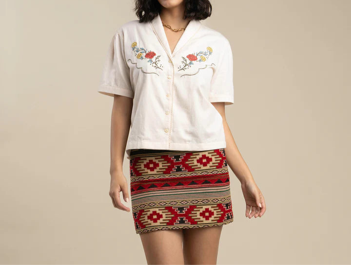 Prairie Rose Lace Blouse