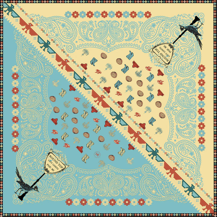 Round Top City Limits Bandana