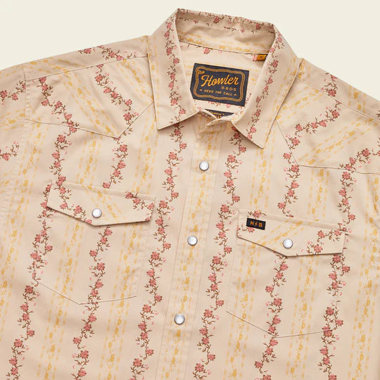 Hibiscus Ribbons Snap Shirt