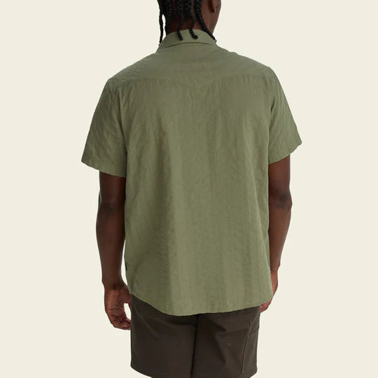 H Bar Snapshirt - Eyelet Stripe