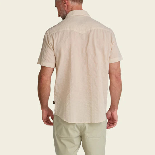 H Bar Snapshirt - Eyelet Stripe