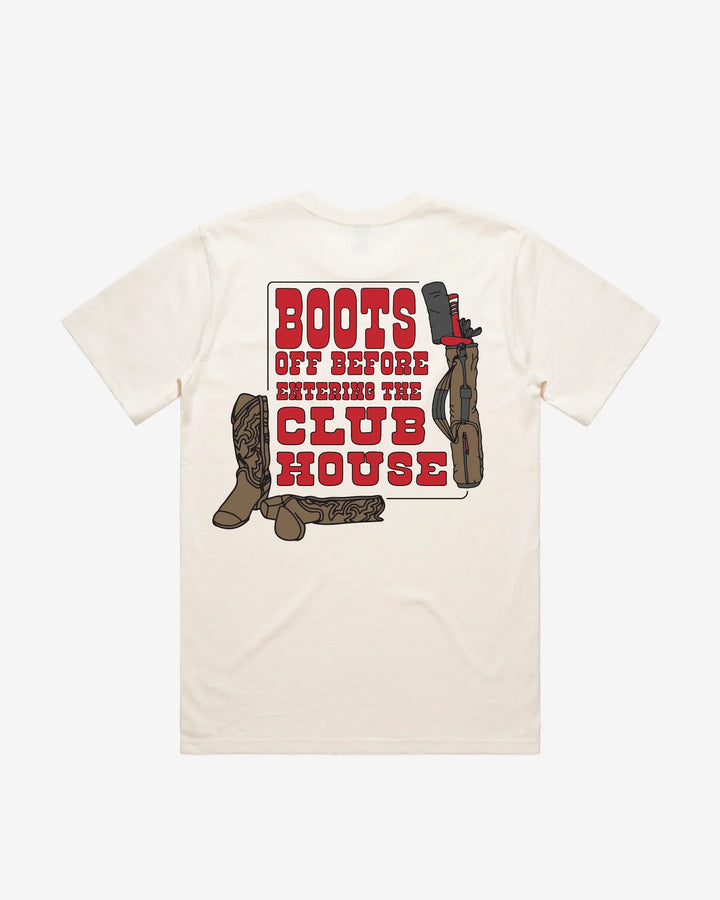 Boots Off Tee