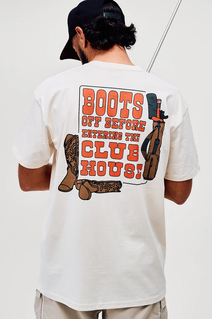 Boots Off Tee
