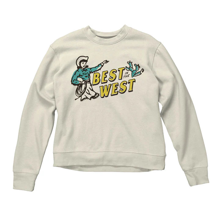 Best In The West Drop Shoulder Sweatshirt