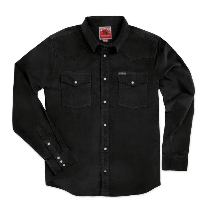 Wyatt Pearl Snap LS Corduroy Shirt