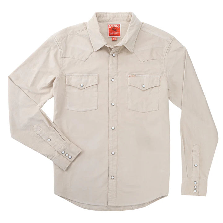 Wyatt Pearl Snap LS Corduroy Shirt