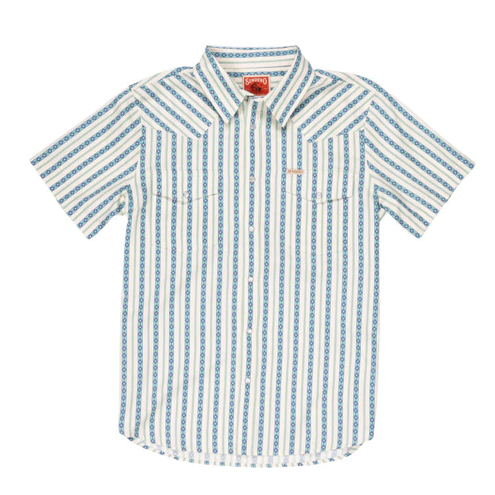 Serape Pearl Snap SS Shirt