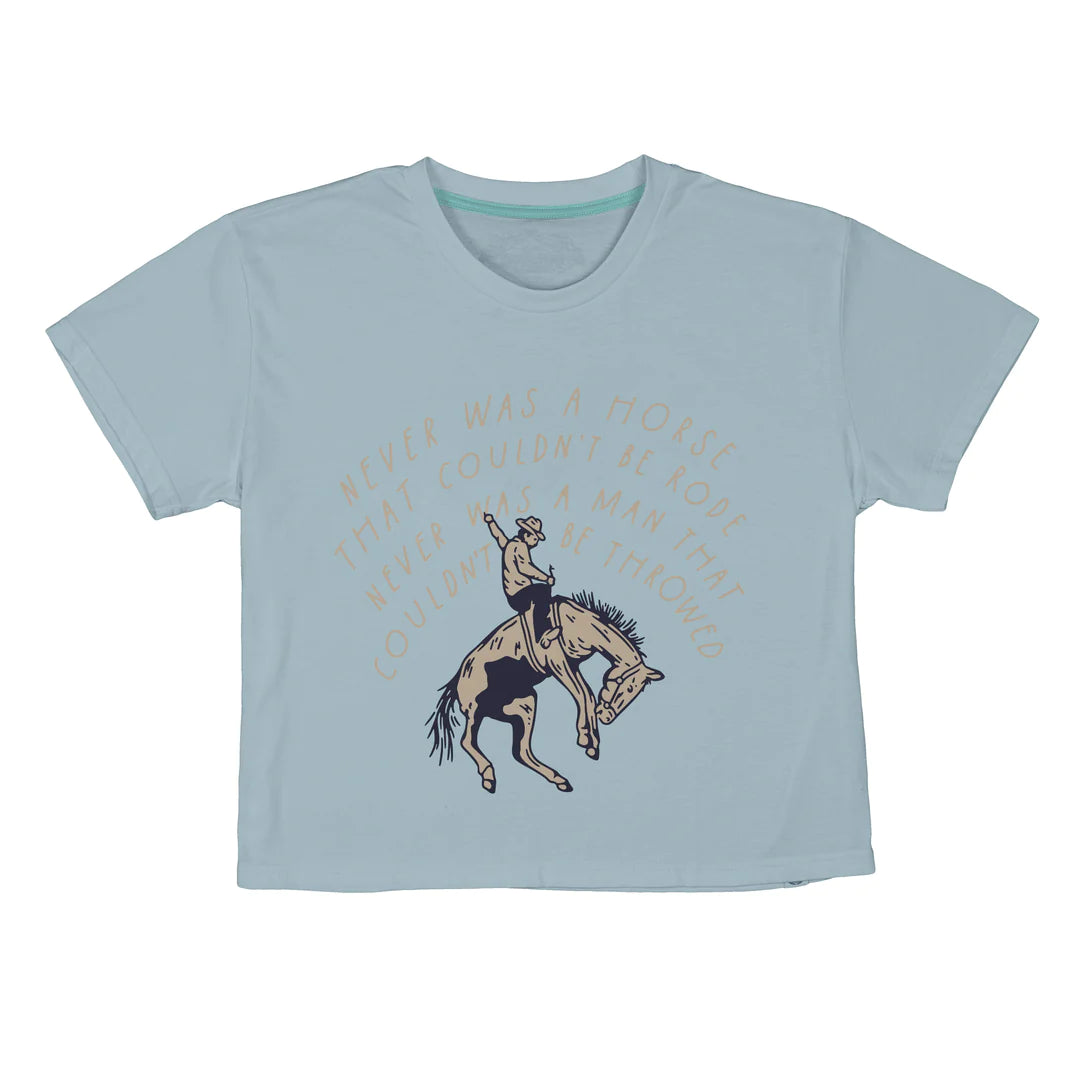Never Was A Horse Crop Tee