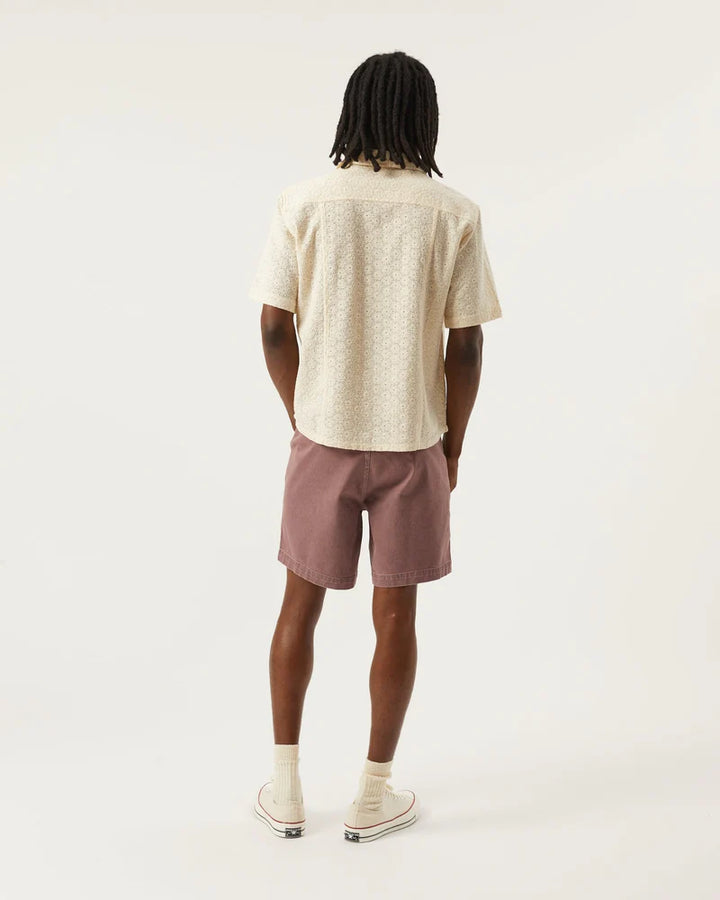 Floral Eyelet SS Shirt