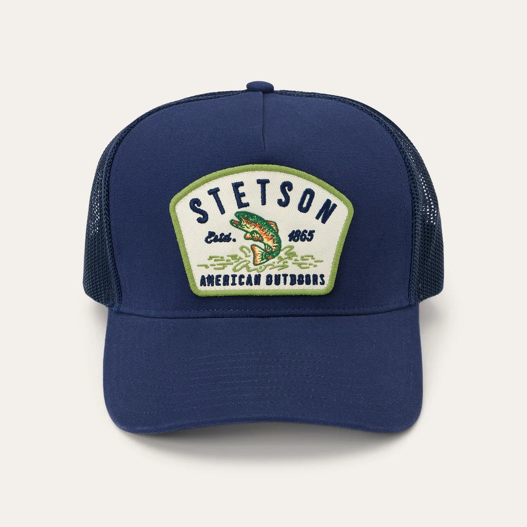 Stetson Fishing Patch Trucker Hat