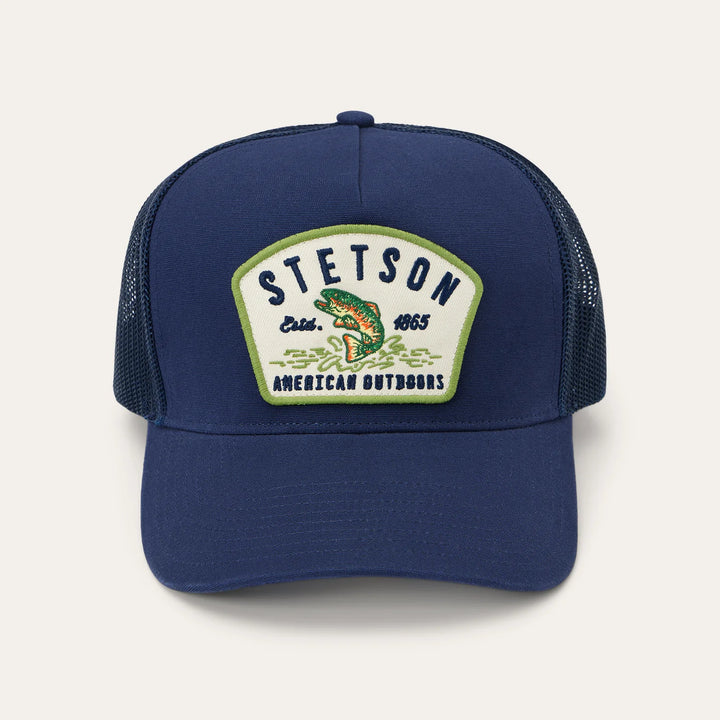 Stetson Fishing Patch Trucker Hat