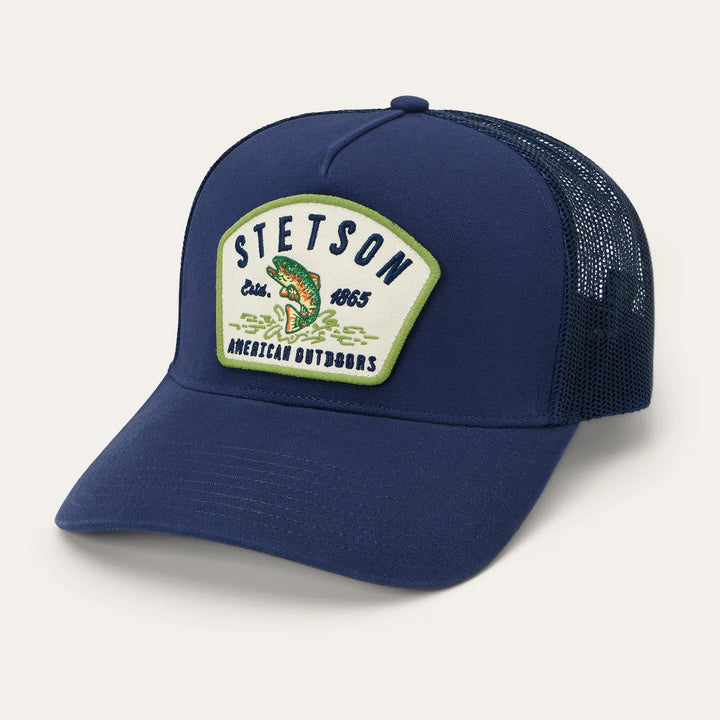 Stetson Fishing Patch Trucker Hat