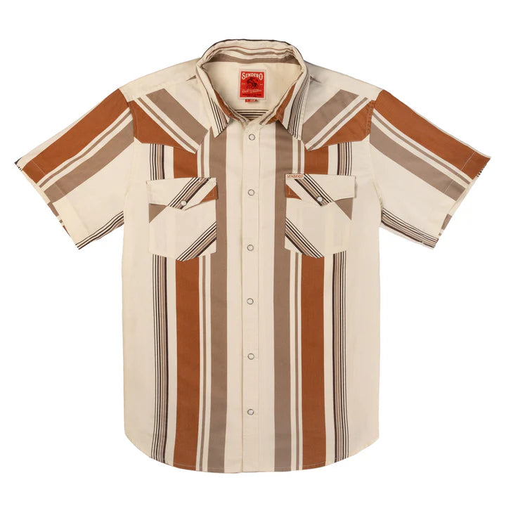 Wyatt Pearl Snap Stagecoach Shirt