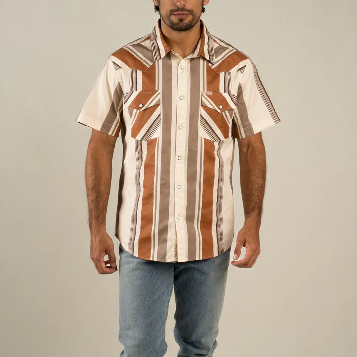 Wyatt Pearl Snap Stagecoach Shirt