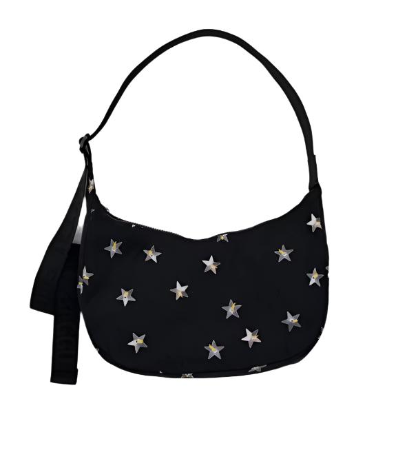 Baggu Medium Nylon Crescent Bag Stars