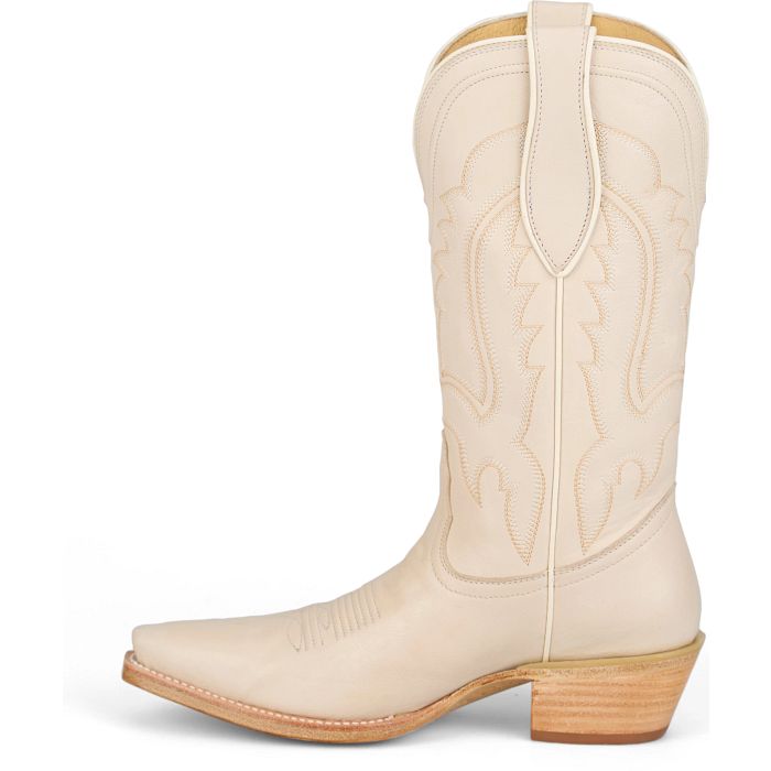 Val 12" Derby Cream Cowboy Boot