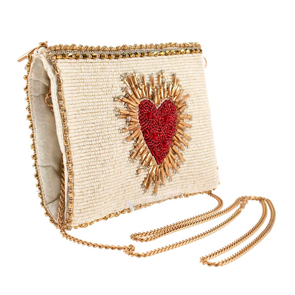 Heart Burst Crossbody Bag