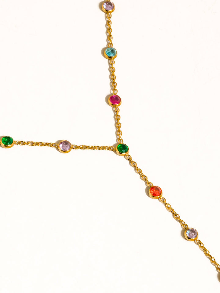 Chenôve Round Beaded Y Necklace