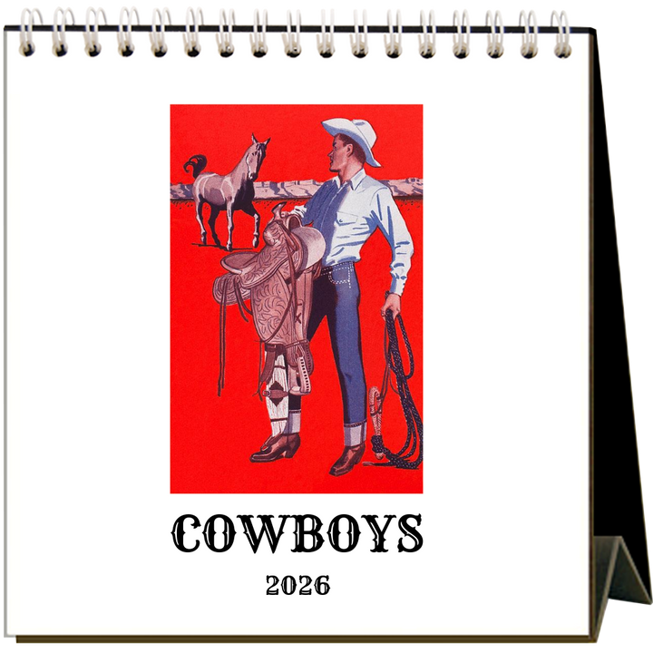 Cowboys 2026 Desk Calendar