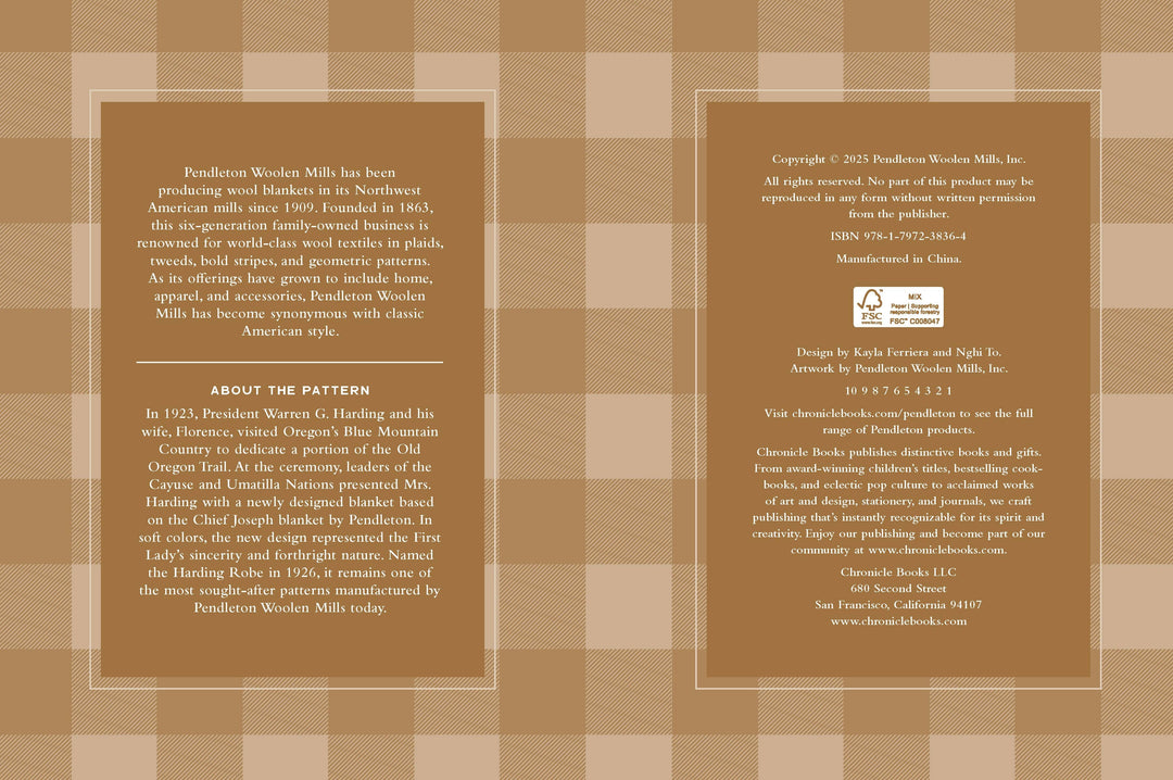 Pendleton Textured Lined Journal