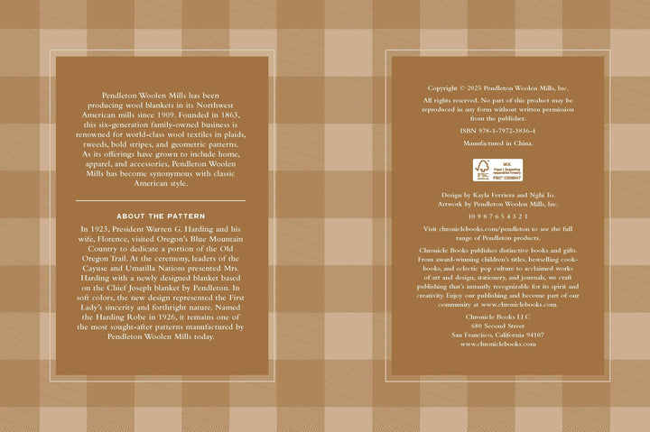 Pendleton Textured Lined Journal