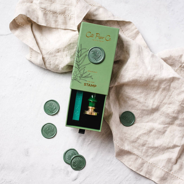 Wax Seal Stamp & Wax Stick Set