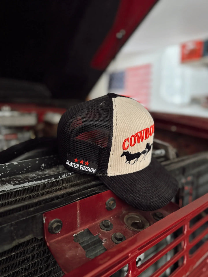 Cowboys Lie™ Mustang Embroidered Hat