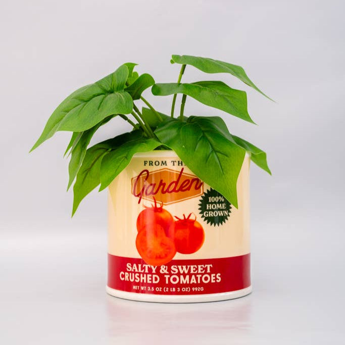 Tomato Can Ceramic Vase