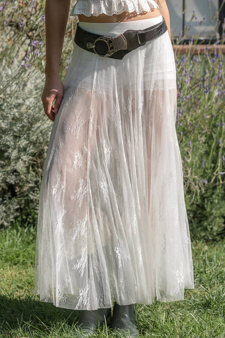 Kaia Maxi Lace Skirt