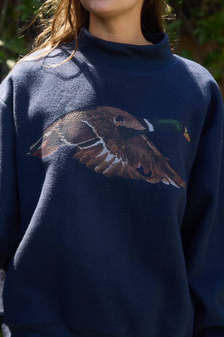 Lucky Mallard Mockneck