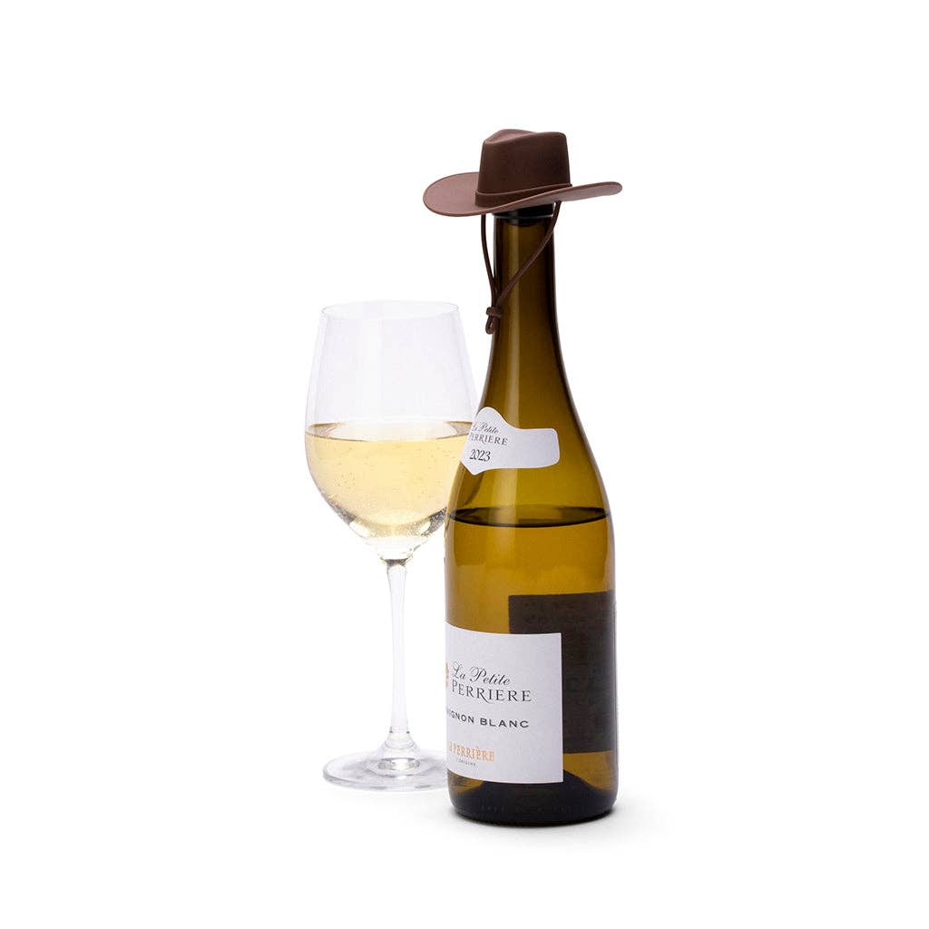 Howdy Cowboy Hat Wine Bottle Stoppers