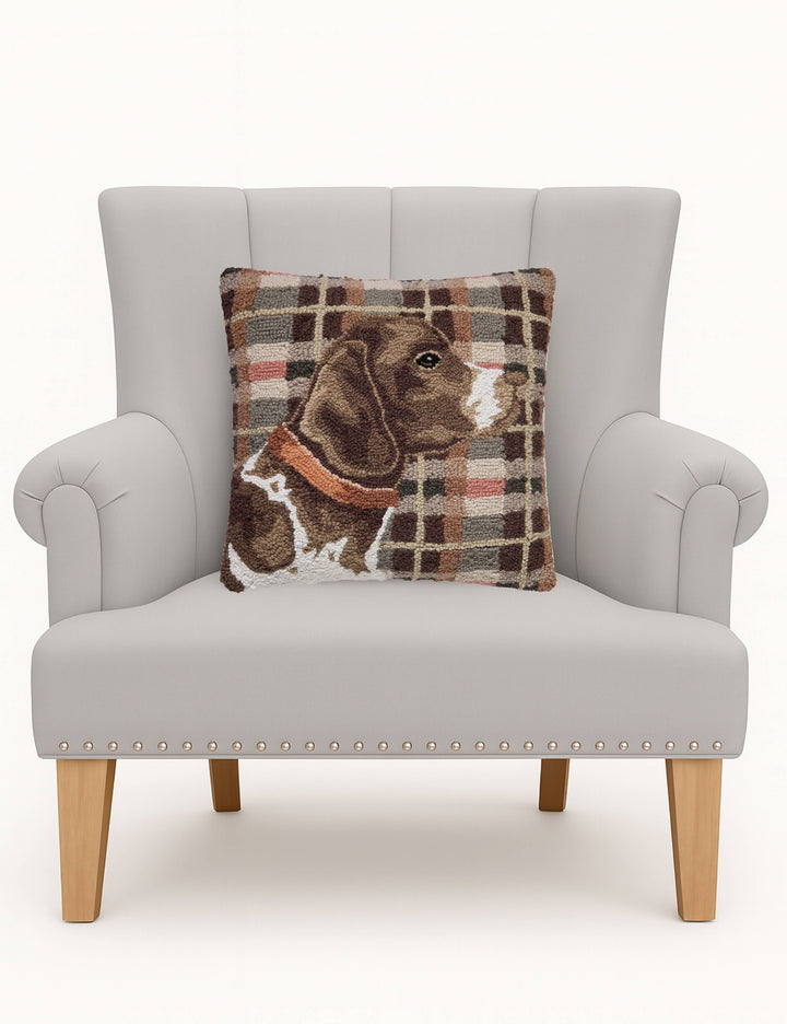 Hunting Dog Hook Pillow