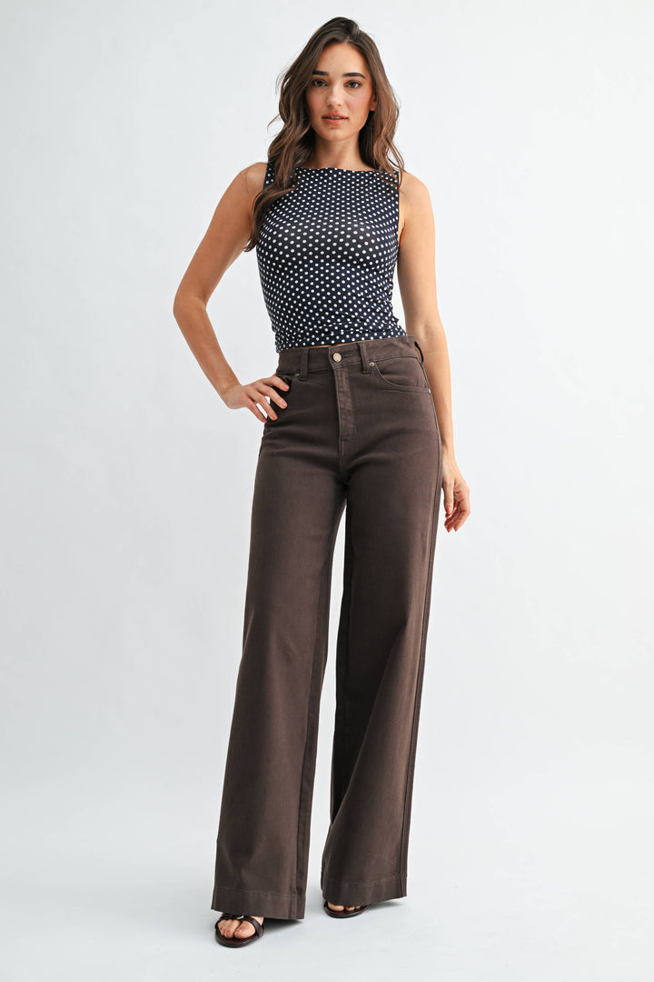 Delaney Wide Leg Jeans