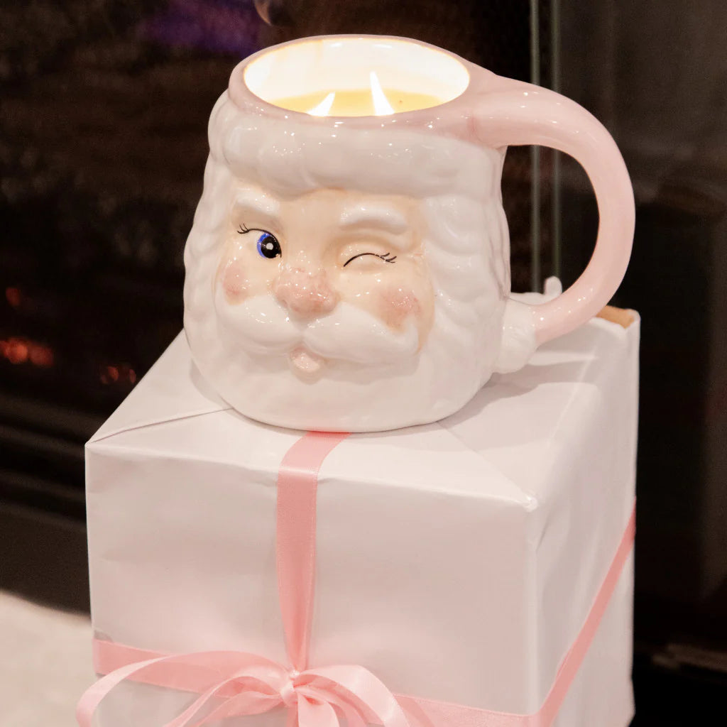 Sweet Grace Santa Mug Candle #060