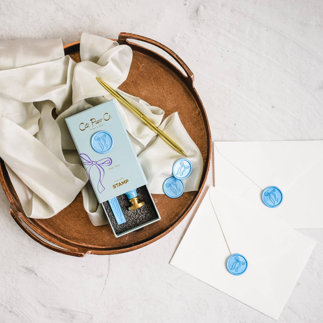 Wax Seal Stamp & Wax Stick Set