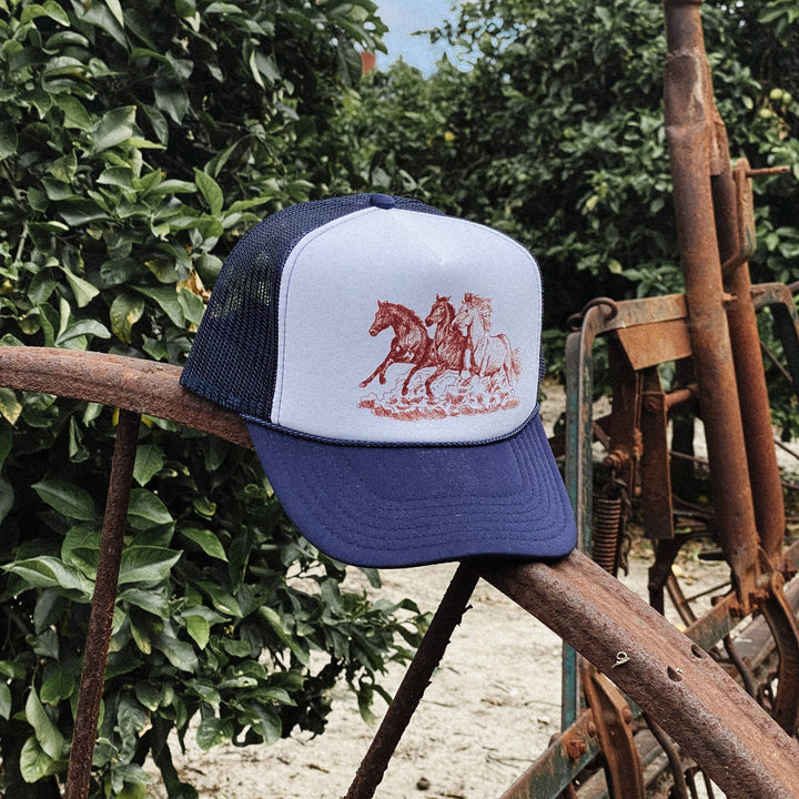 Wild Horses Trucker Hat