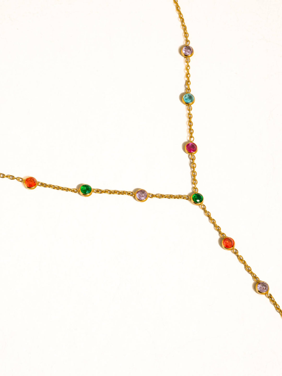 Chenôve Round Beaded Y Necklace