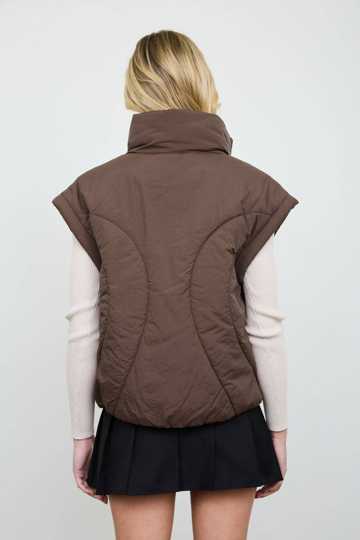 Hannah Quilted Puffer Vest