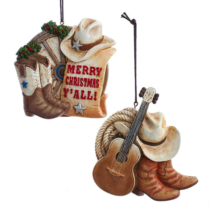 Western Christmas Ornament