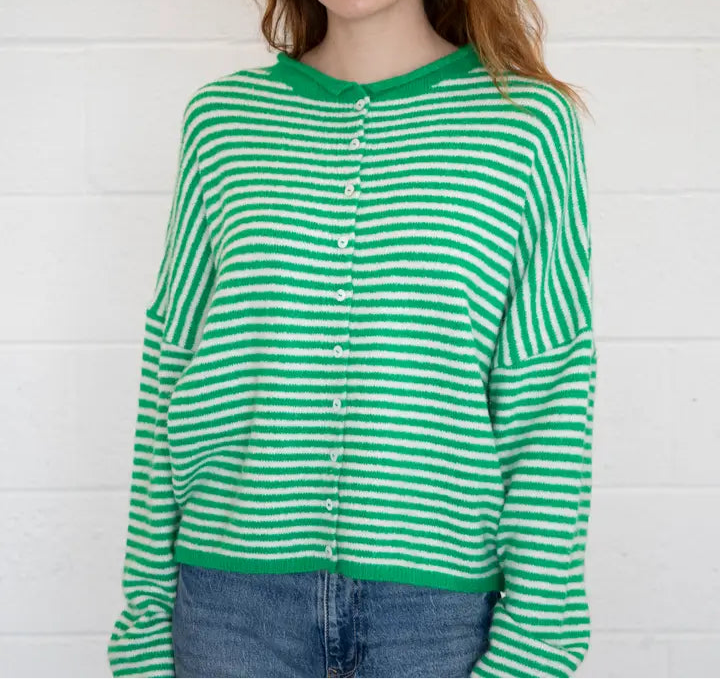 Piper Mini Striped Cardigan