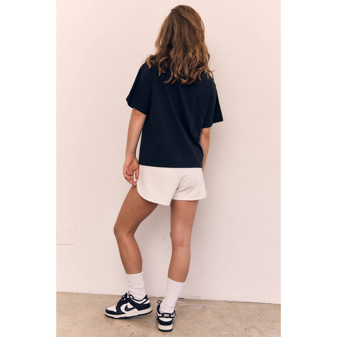 Mineral Washed Blank Cotton Tee