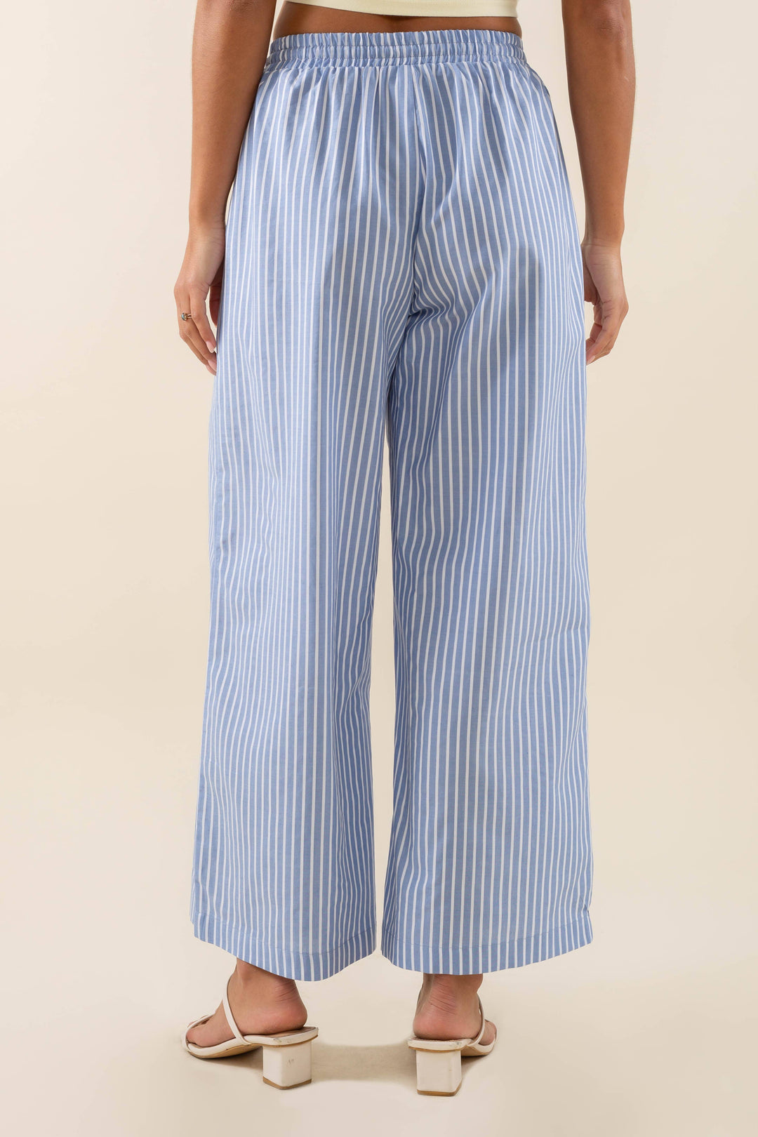 Savannah Striped Culotte Pants