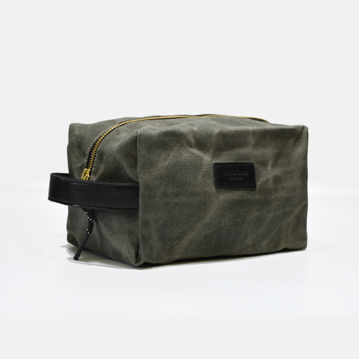 Waxed Canvas Toiletry Bag 2.0
