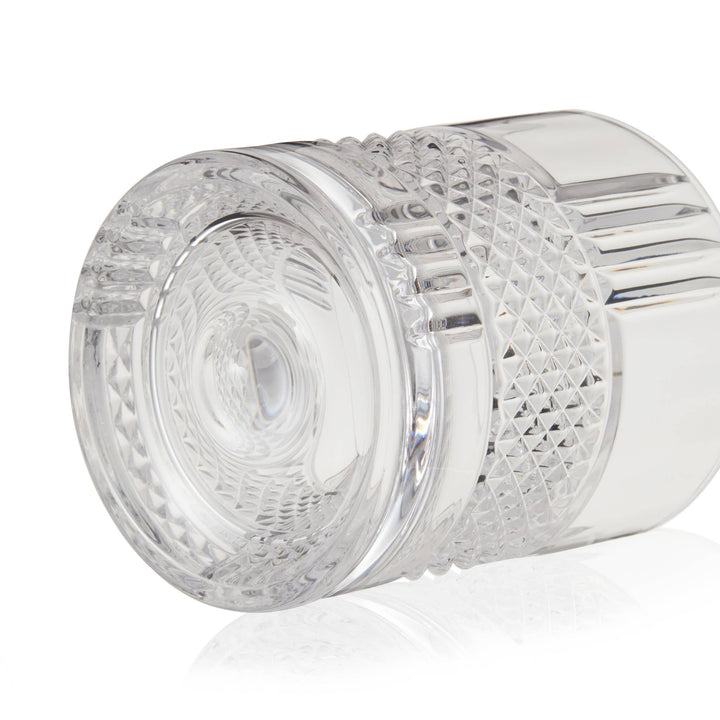 Revolve Crystal Spinning Scotch Rocks Glass