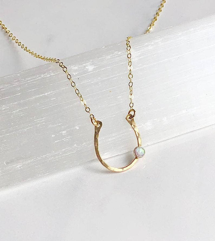 Lucky Horseshoe Necklace