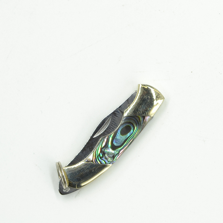 Abalone Mini Inlay Folding Knife